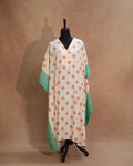 Ivory Bloom Kaftan
