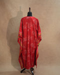 Crimson Bloom Kaftan