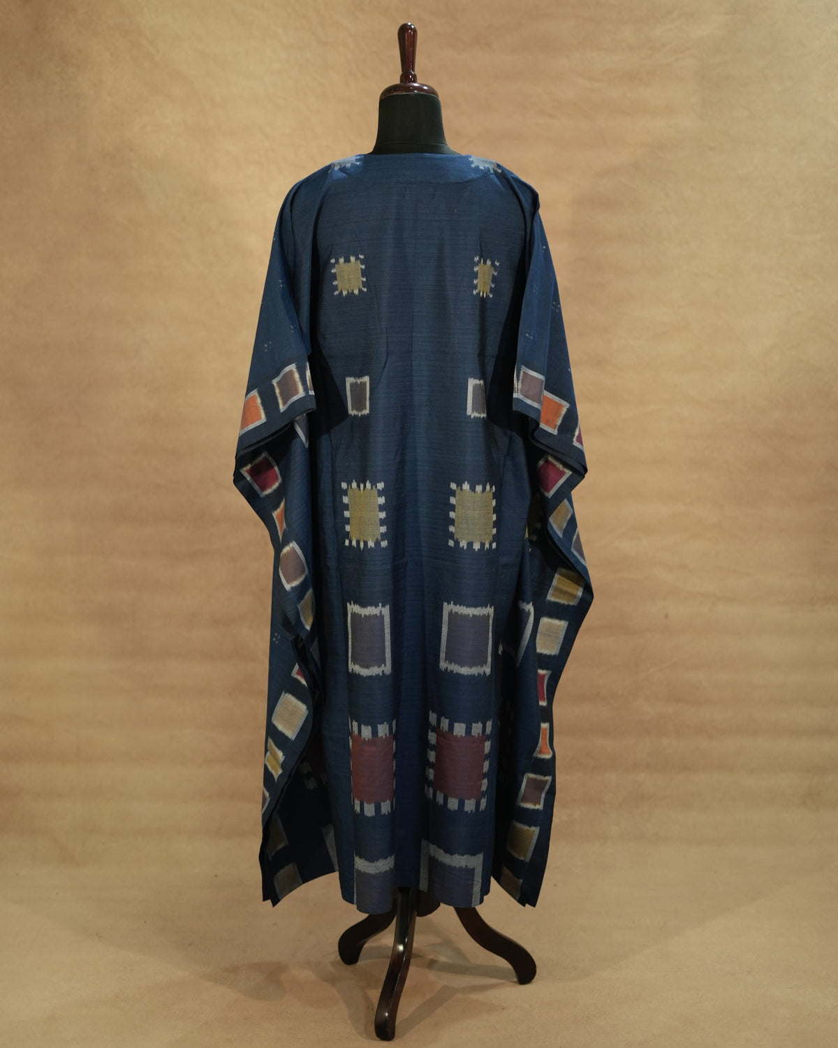 Indigo Block Kaftan